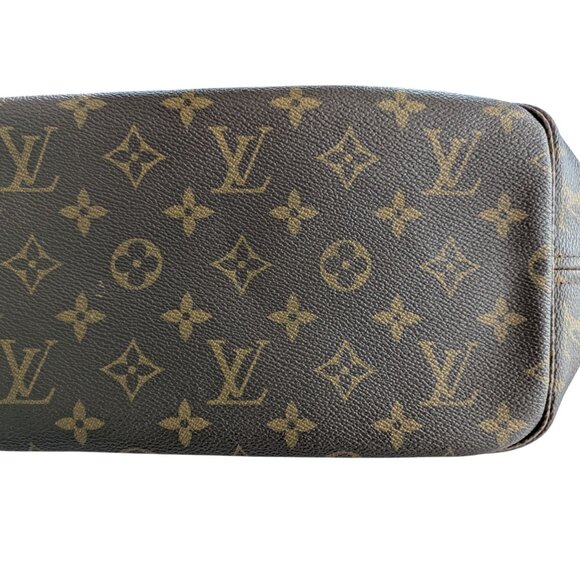 Louis Vuitton Monogram Neverfull MM Tote Bag PLUS Clemence Wallet - Picture 6 of 16